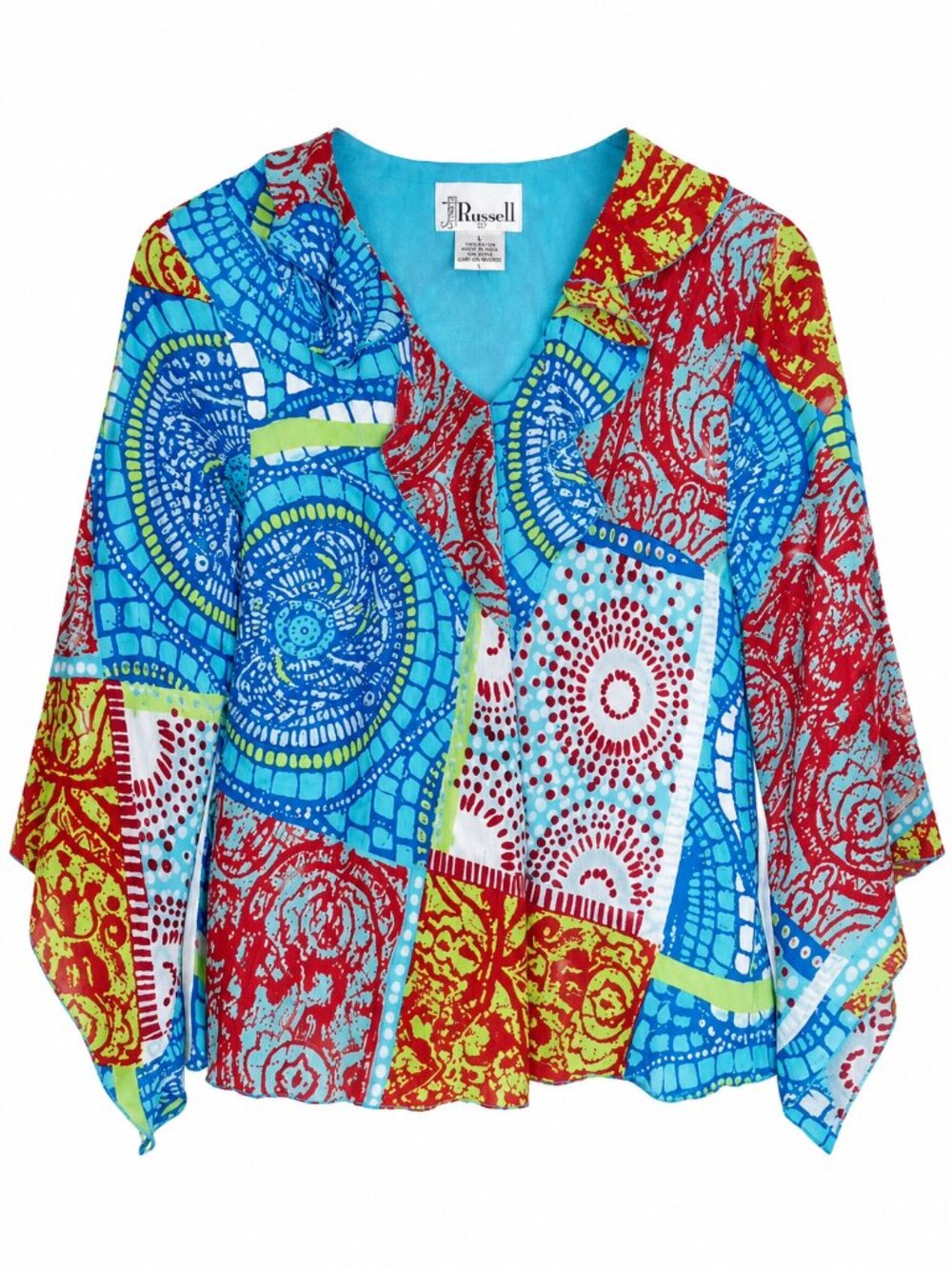 Women's Blouse w/ Flowy Sleeves by Simply Russell